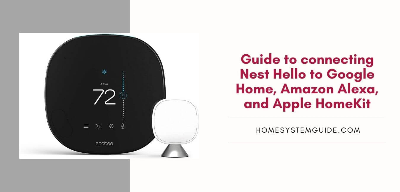 How to Connect Ecobee with Google Home & Amazon Alexa Samsung SmartThings