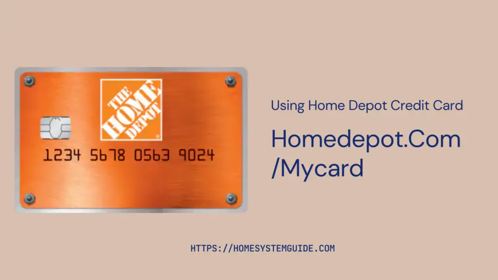 Using Home Depot Credit Card